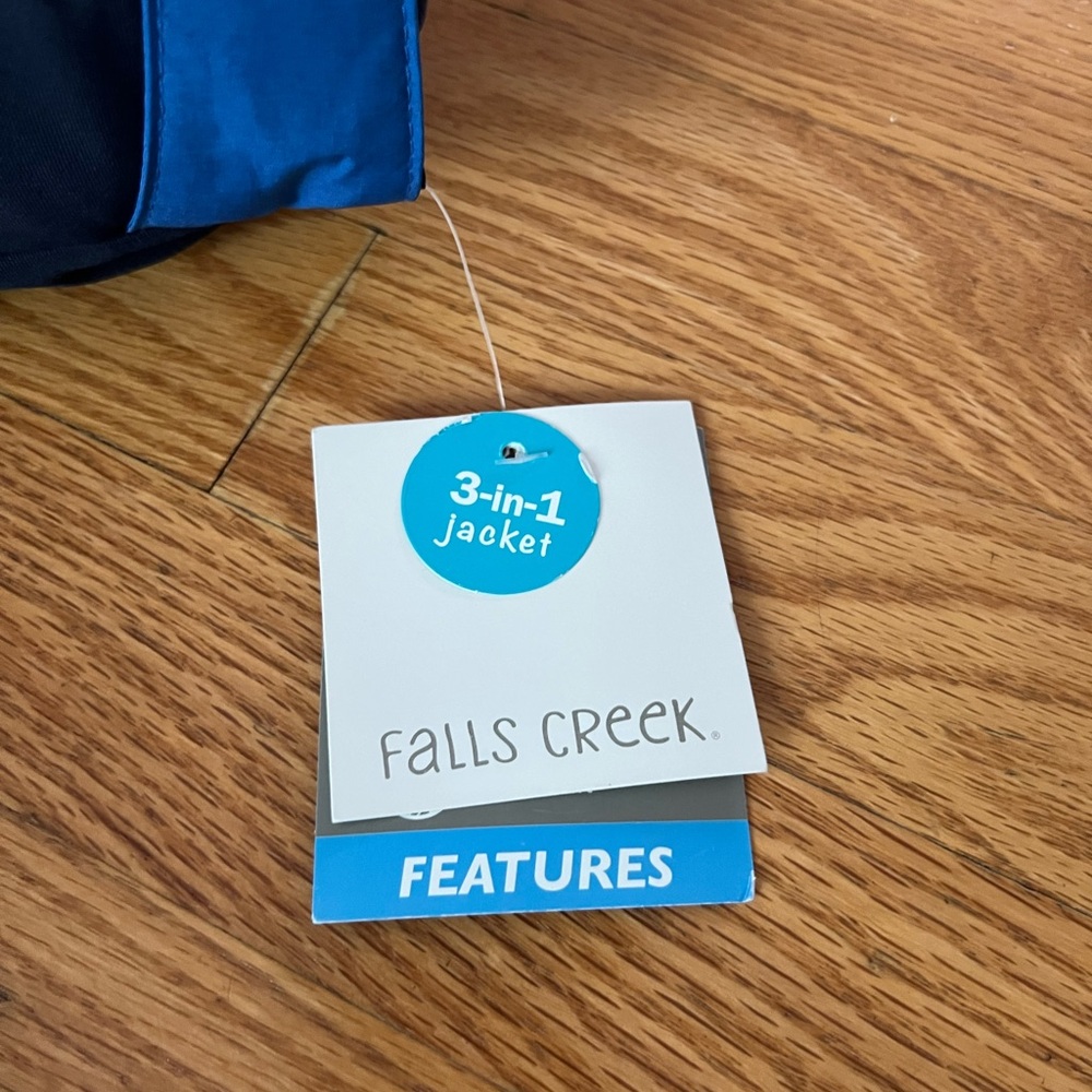 3 in 1 falls creek winter jacket NWT - Picture 7 of 8